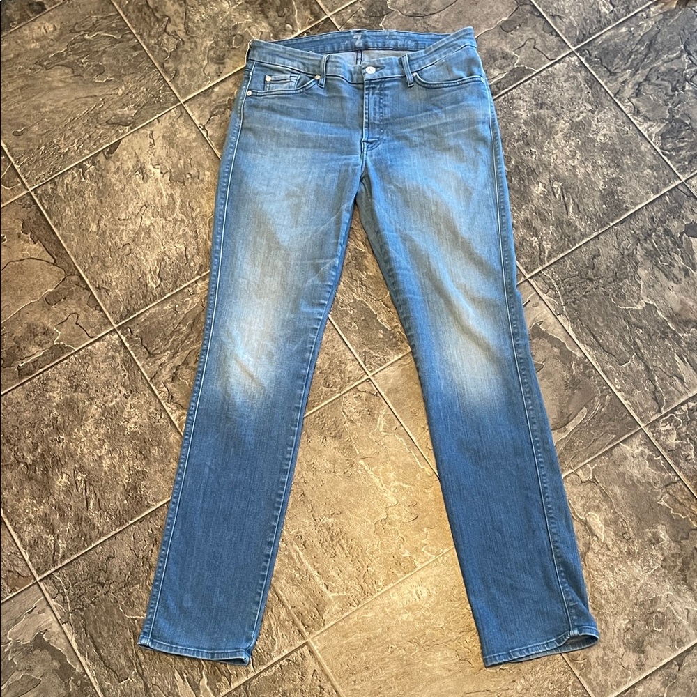7 FOR ALL MANKIND Straight Leg Classic Women's Jeans Country Western Y2K